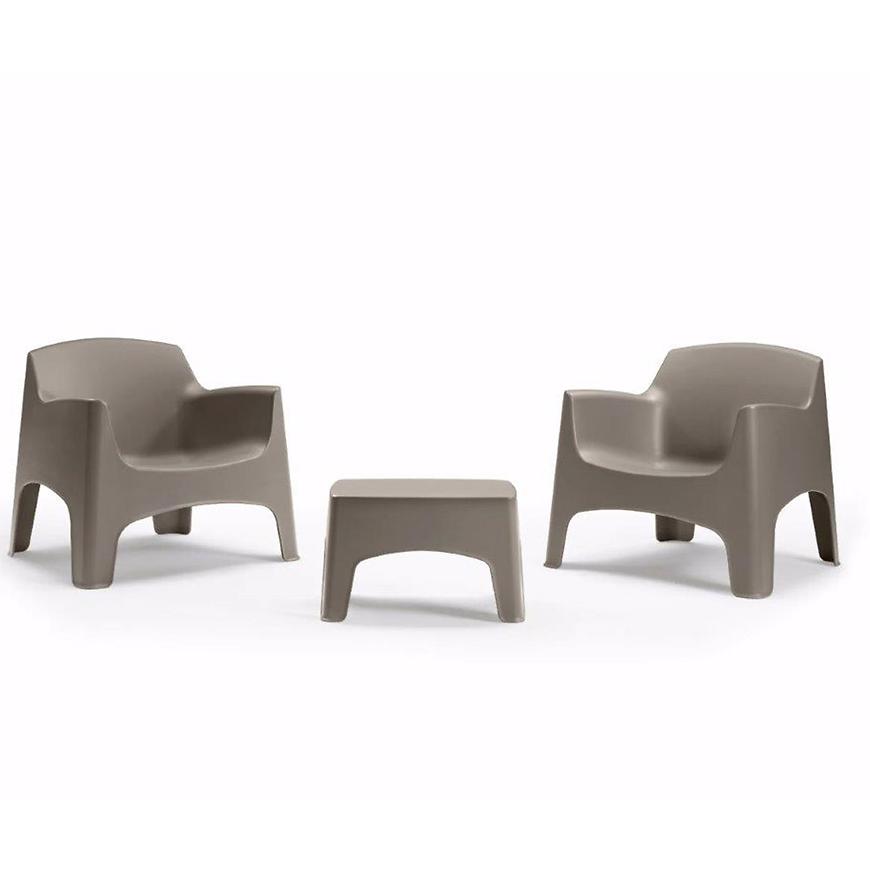 Sada Ibiza Terrace v barvě taupe