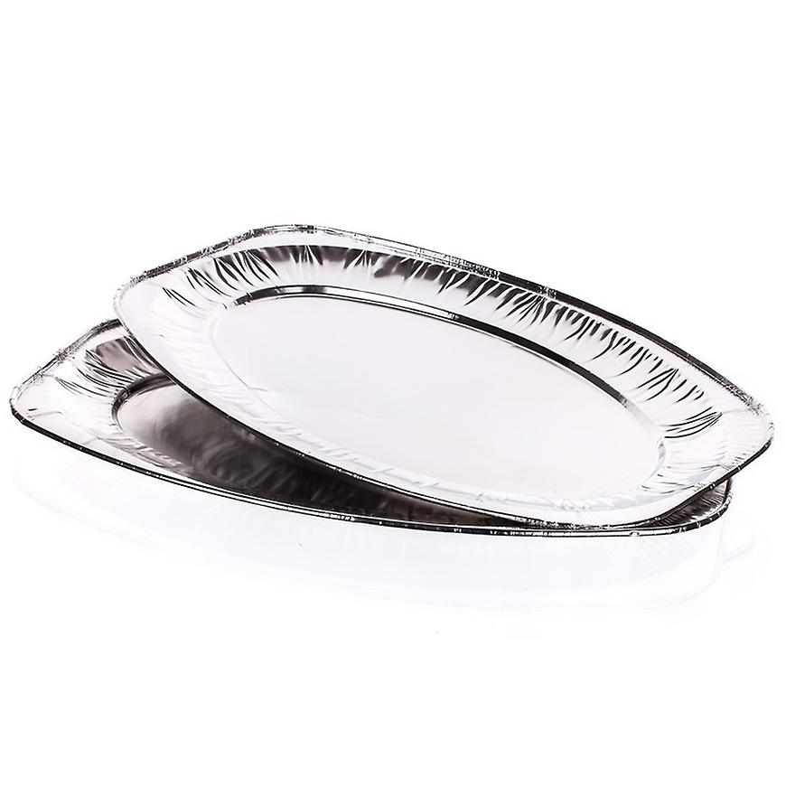 Sada servírovacích alu táců, 2ks 33.5x23.5 cm