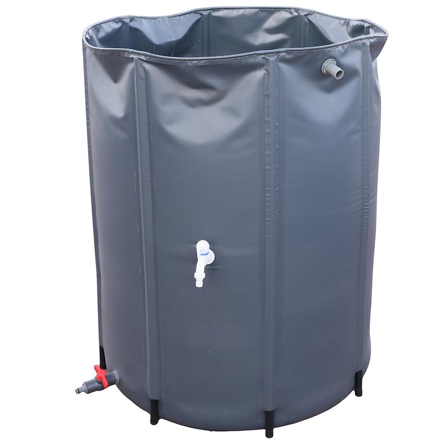 Skládací nádrž na vodu 500 l + přípojka grafit GMW500