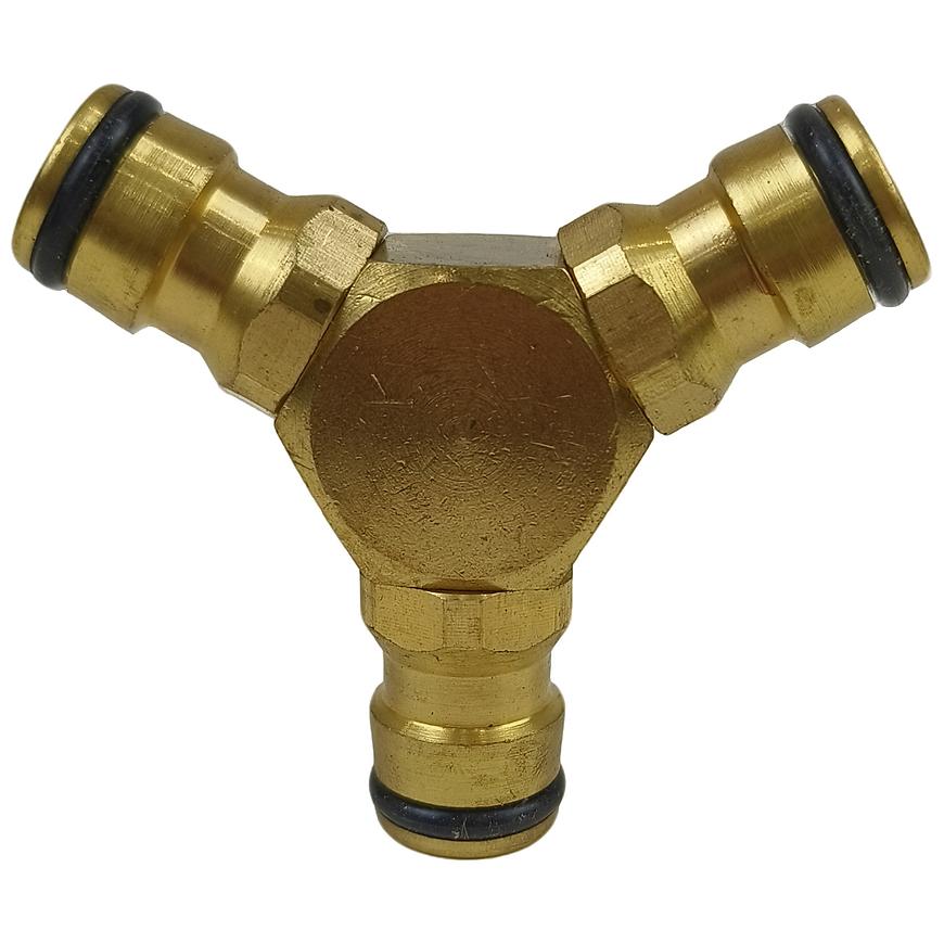 Spojka T-kus mosaz 1/2-5/8˝3/4˝ AM5803C