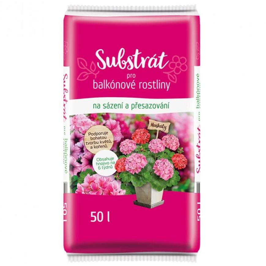 Substrát pro balkónové rostliny 50 l