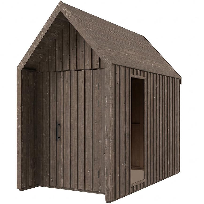 Zahradní domek Swedish Barn 1629 hnědý V2
