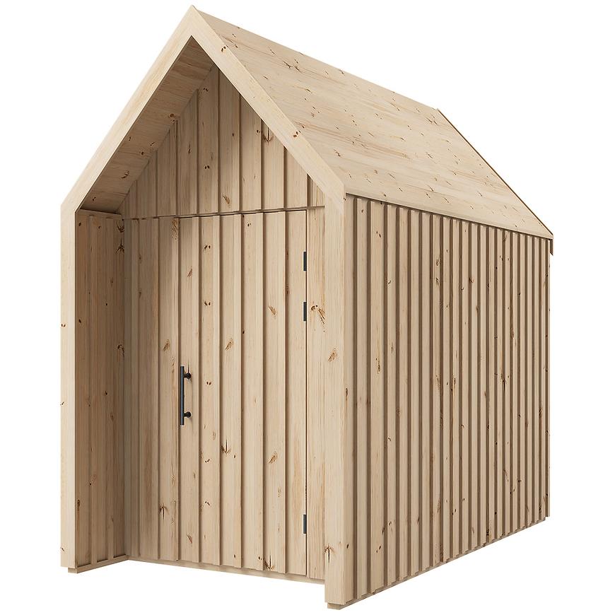 Zahradní domek Swedish Barn 1629 přírodní V1