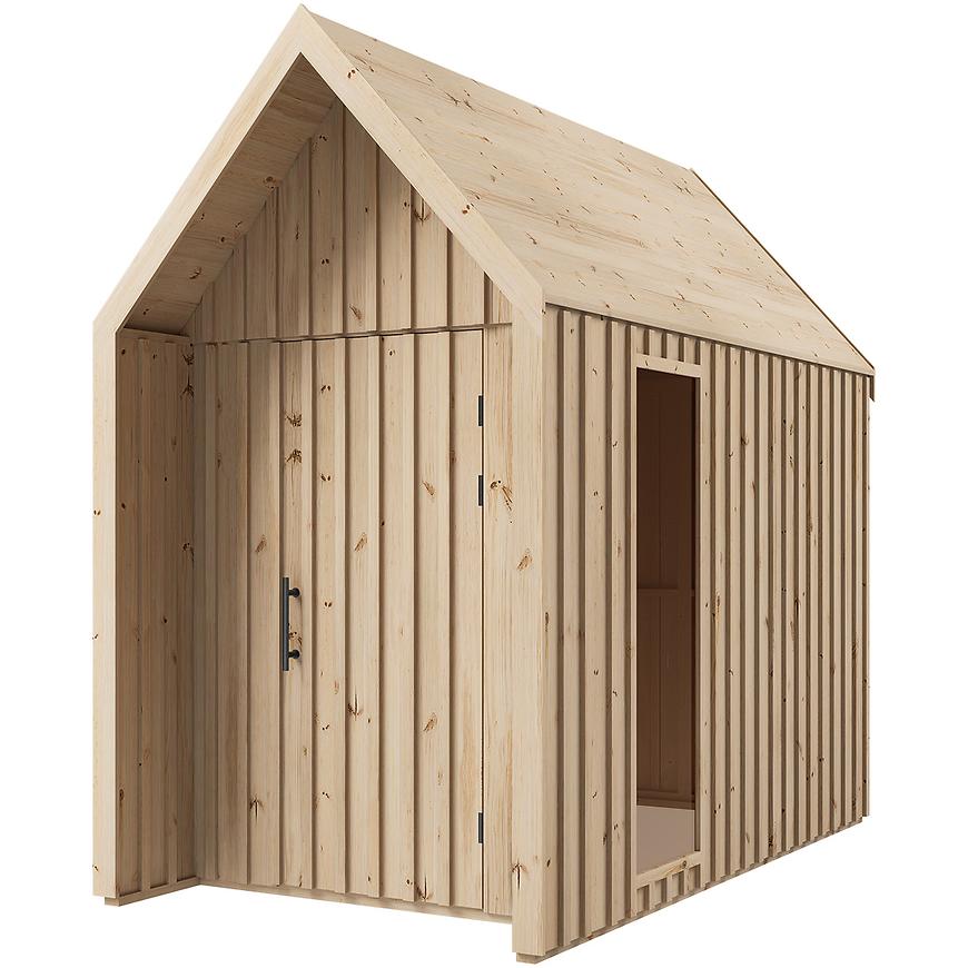 Zahradní domek Swedish Barn 1629 přírodní V2