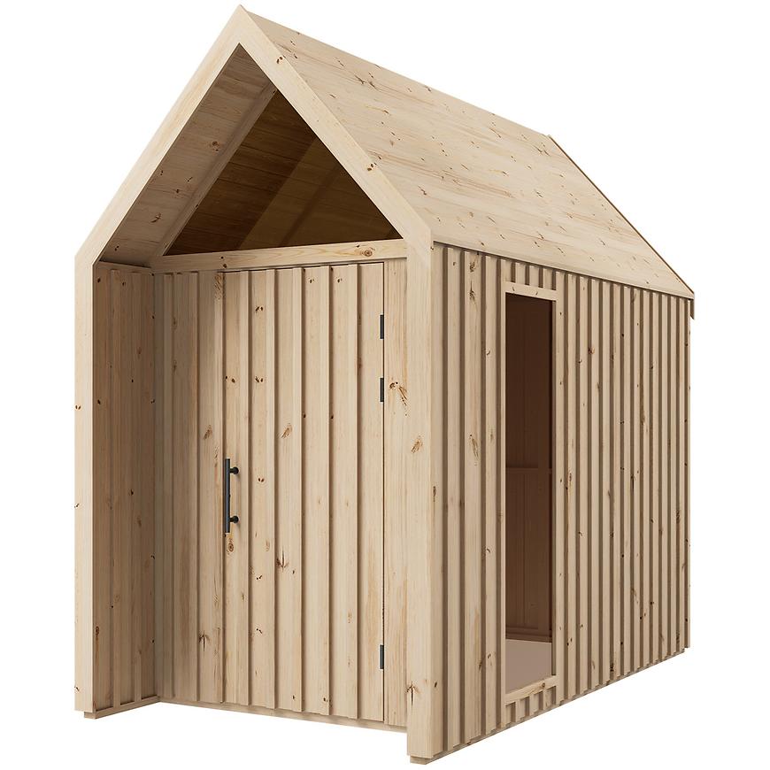 Zahradní domek Swedish Barn 1629 přírodní V3