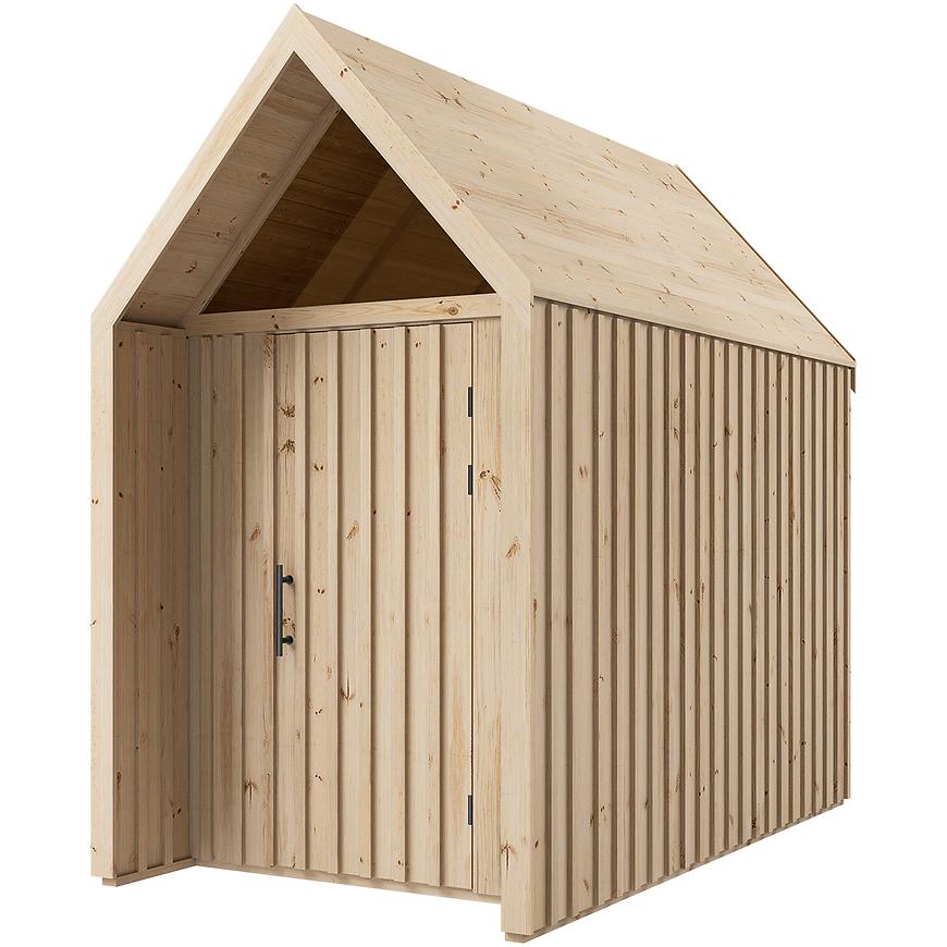 Zahradní domek Swedish Barn 1629 přírodní V4