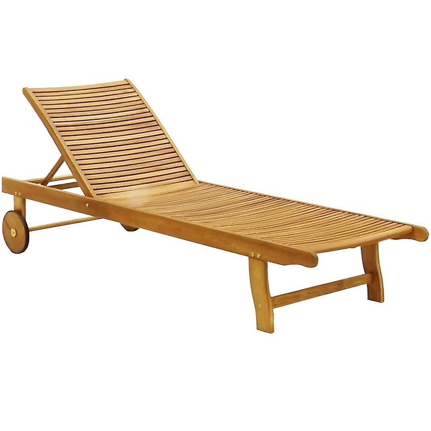 Zahradní dřevěné lehátko