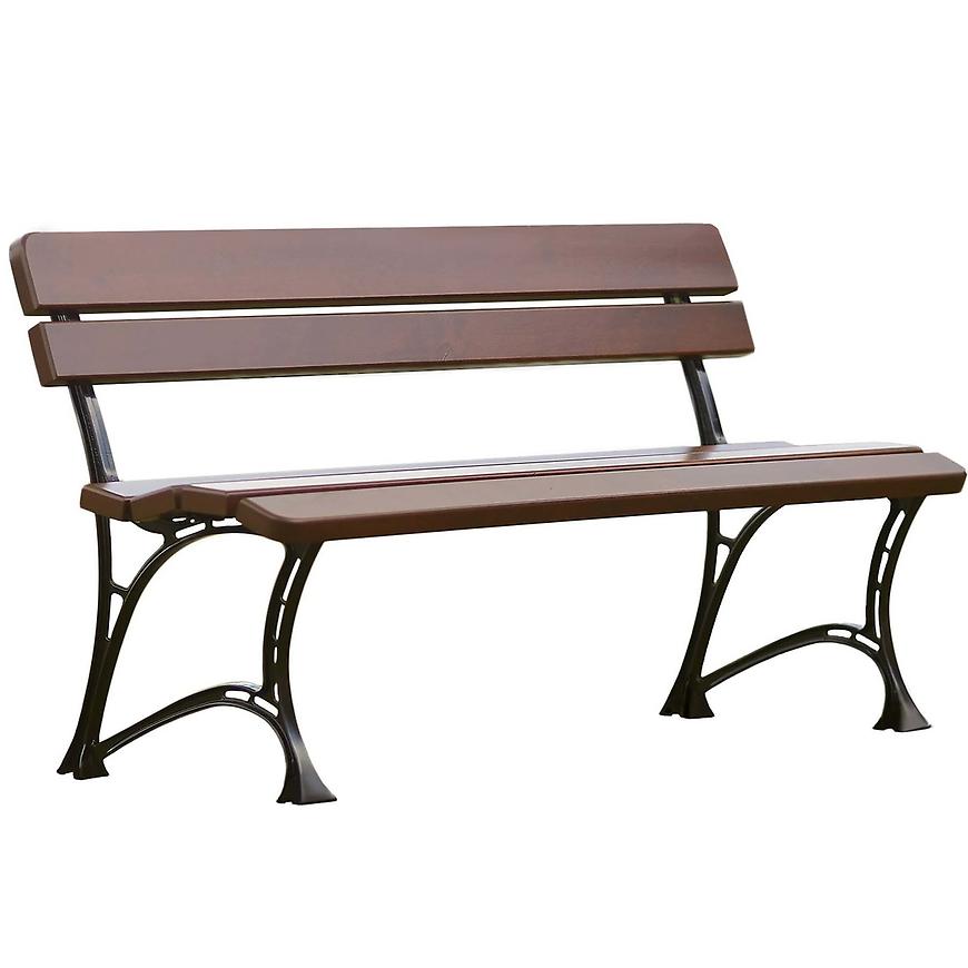 Zahradní lavička Královská, ořech