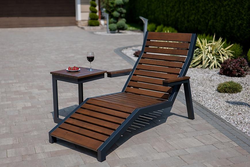 Zahradní lehátko Loft ořech