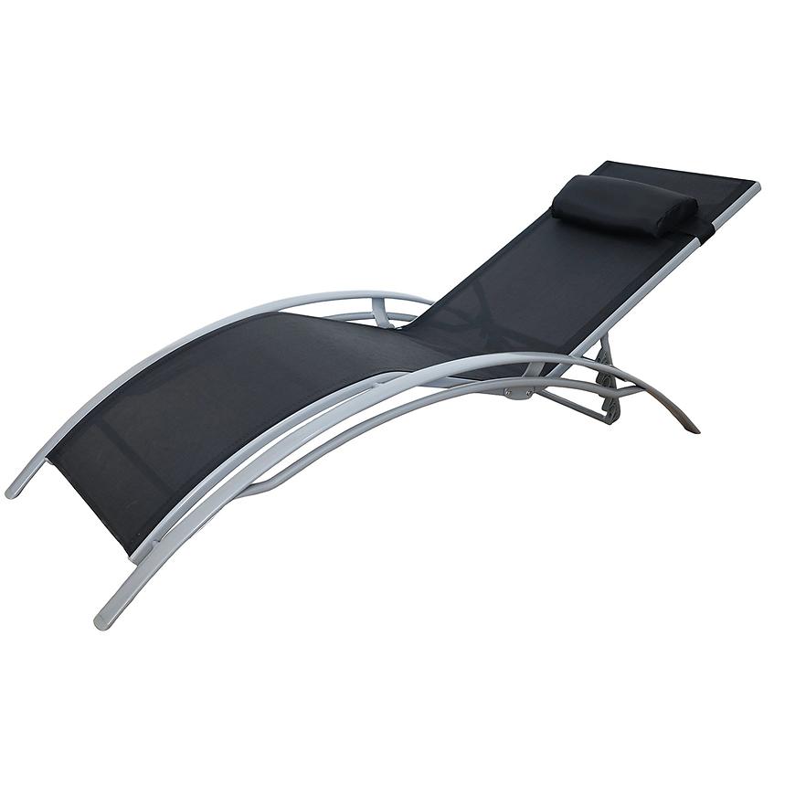 Zahradní lehátko Luna XT5383A černá