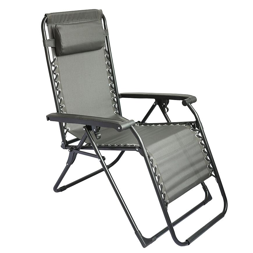 Zahradní lehátko Relax grey