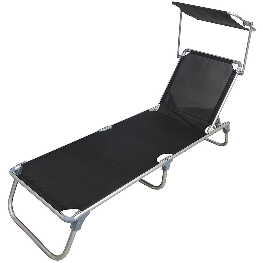 Zahradní lehátko se stříškou