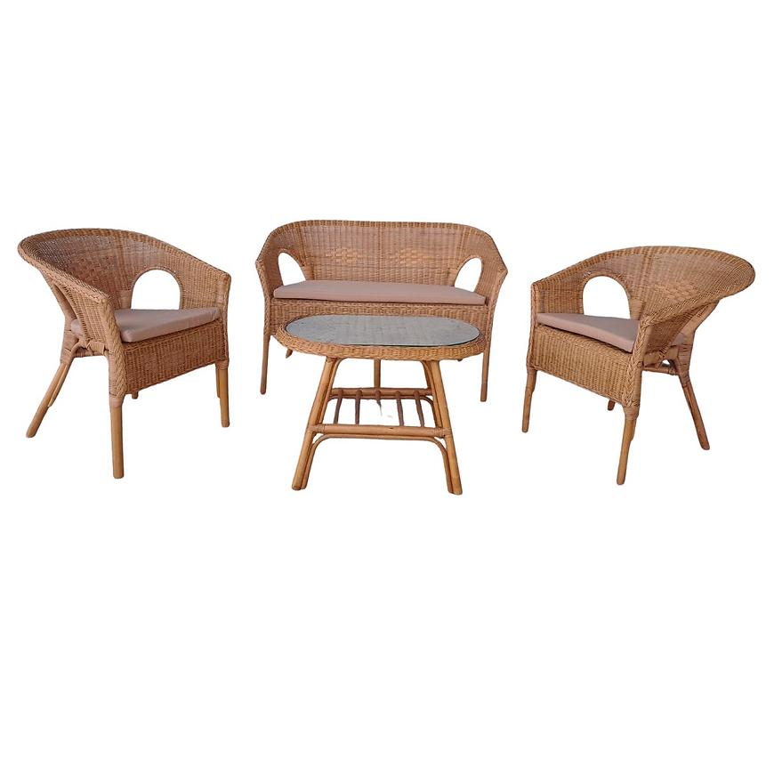 Zahradní ratanová sestava Hamburg