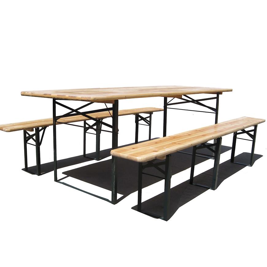 Zahradní souprava pivní přírodní