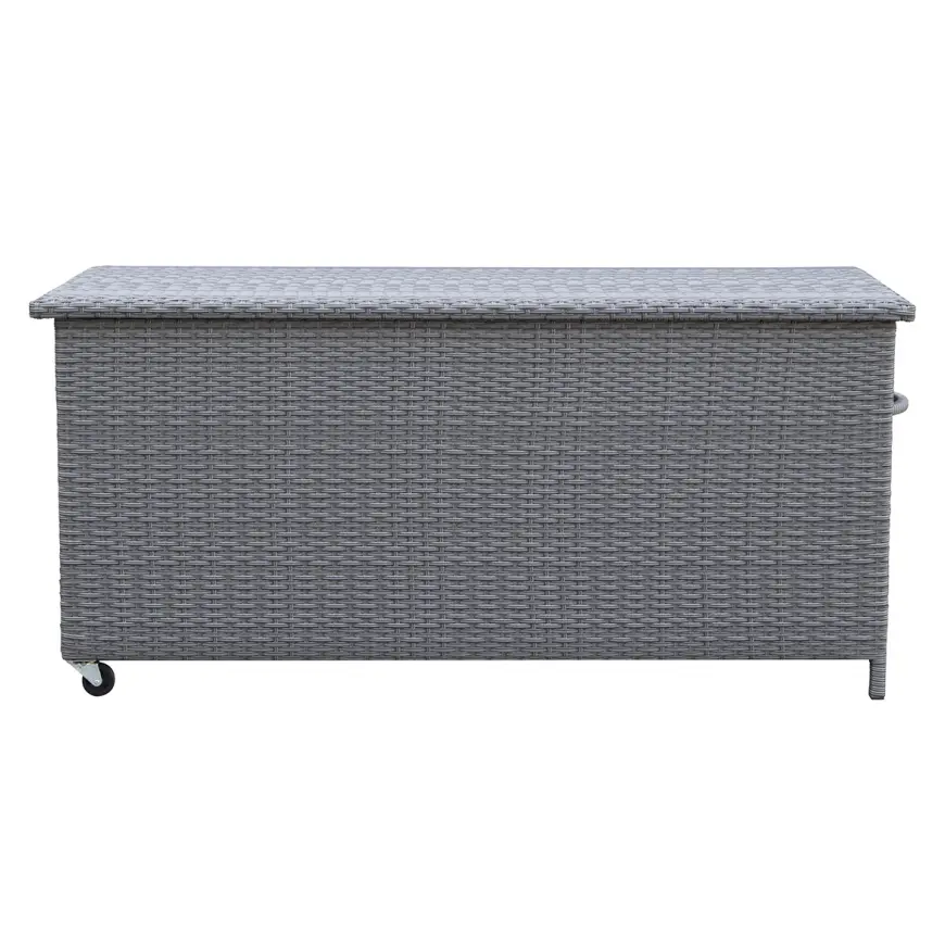 Zahradní úložný box Tejn technorata 55x64x136 grey
