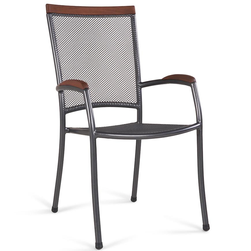 Zahradní židle Hul Flysta šedá