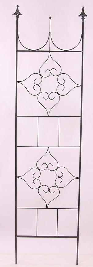 Zdobená mřížová opora pro rostliny 180x48 cm 1050-1201