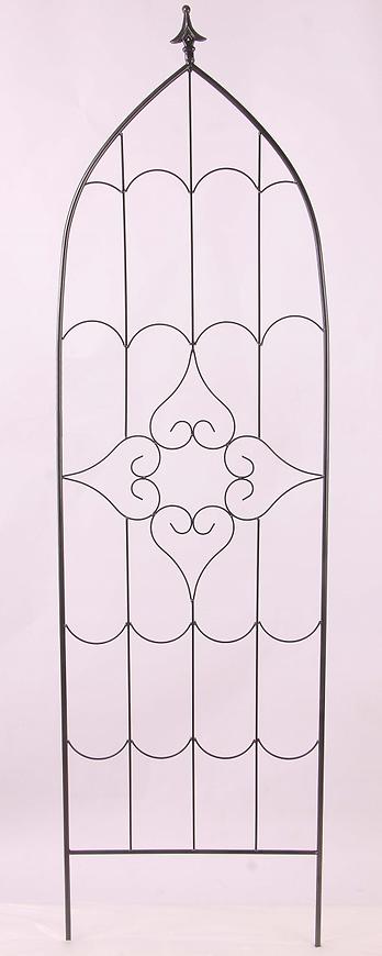 Zdobená mřížová opora pro rostliny 180x48 cm 1050-1202