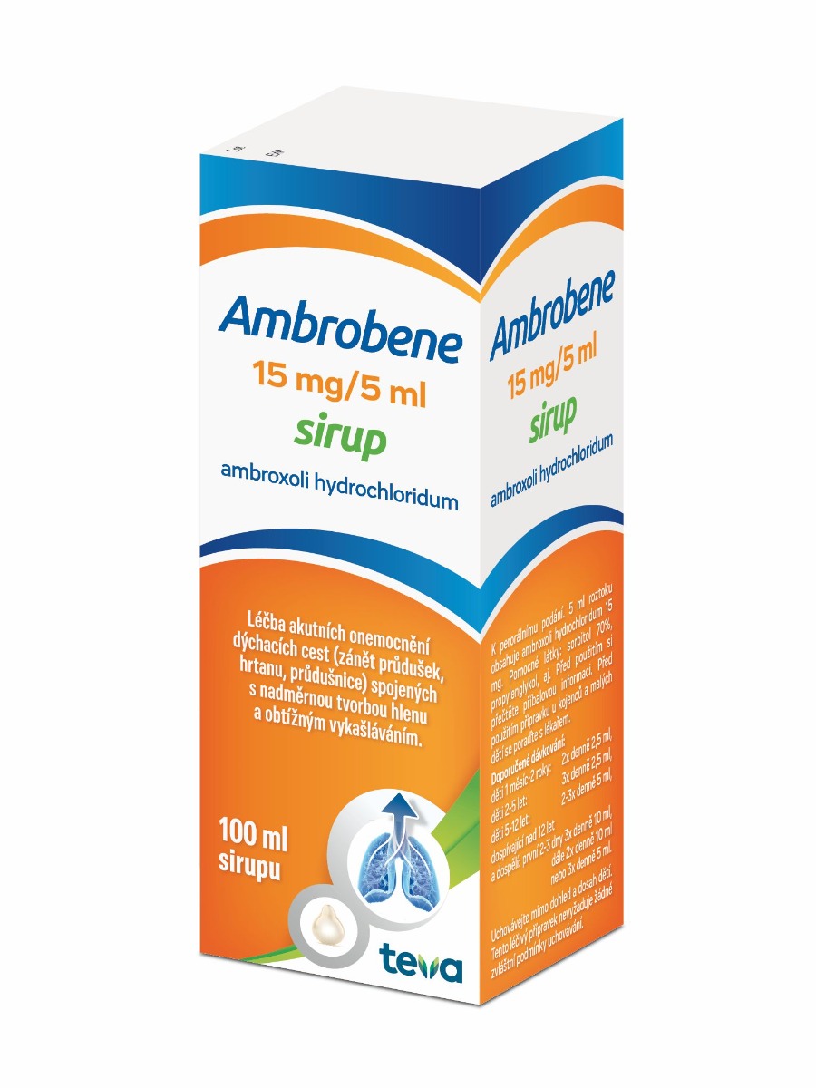 Ambrobene 15 mg/5 ml  sirup 100 ml