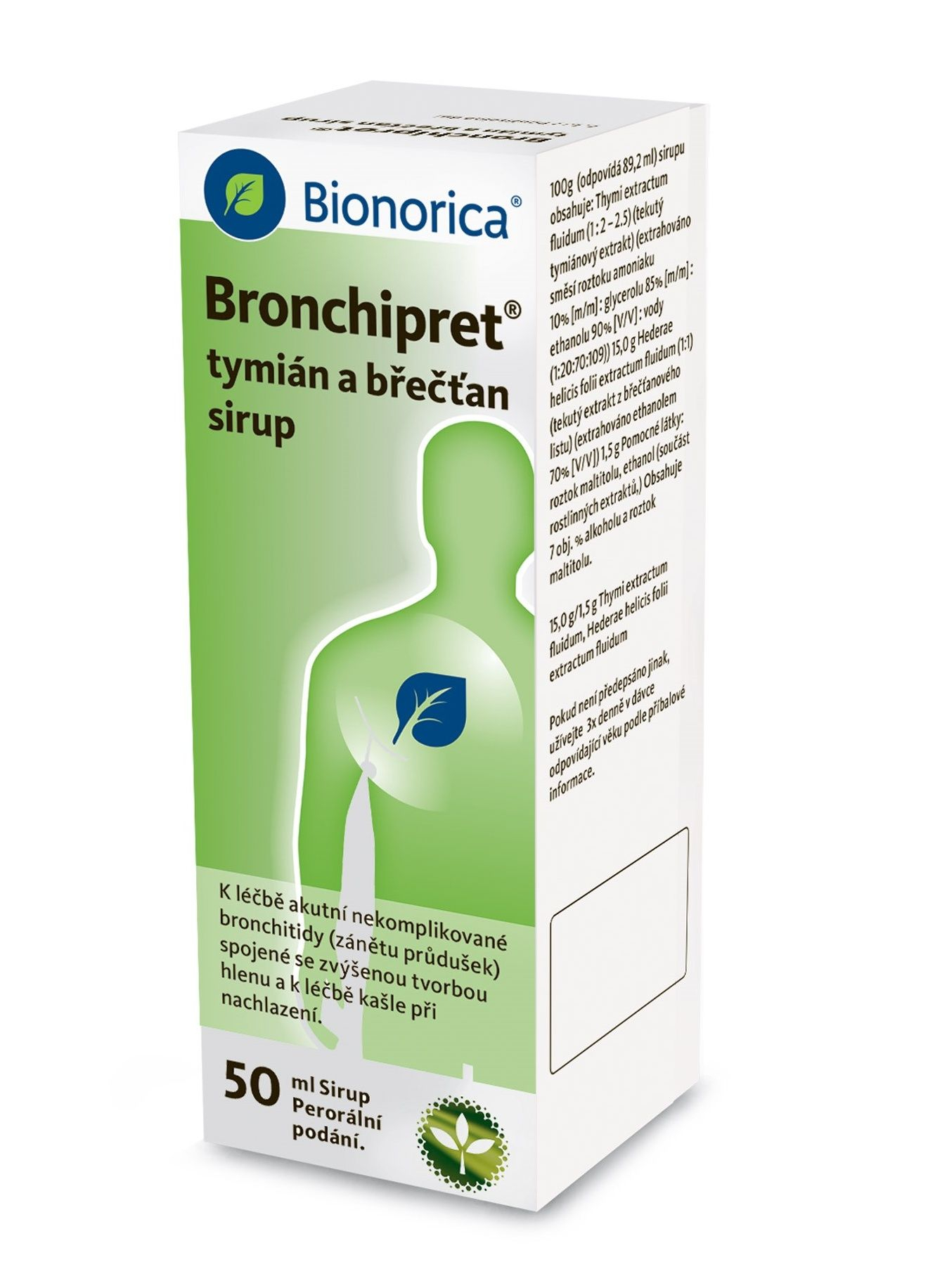 Bronchipret tymián a břečťan sirup 50 ml