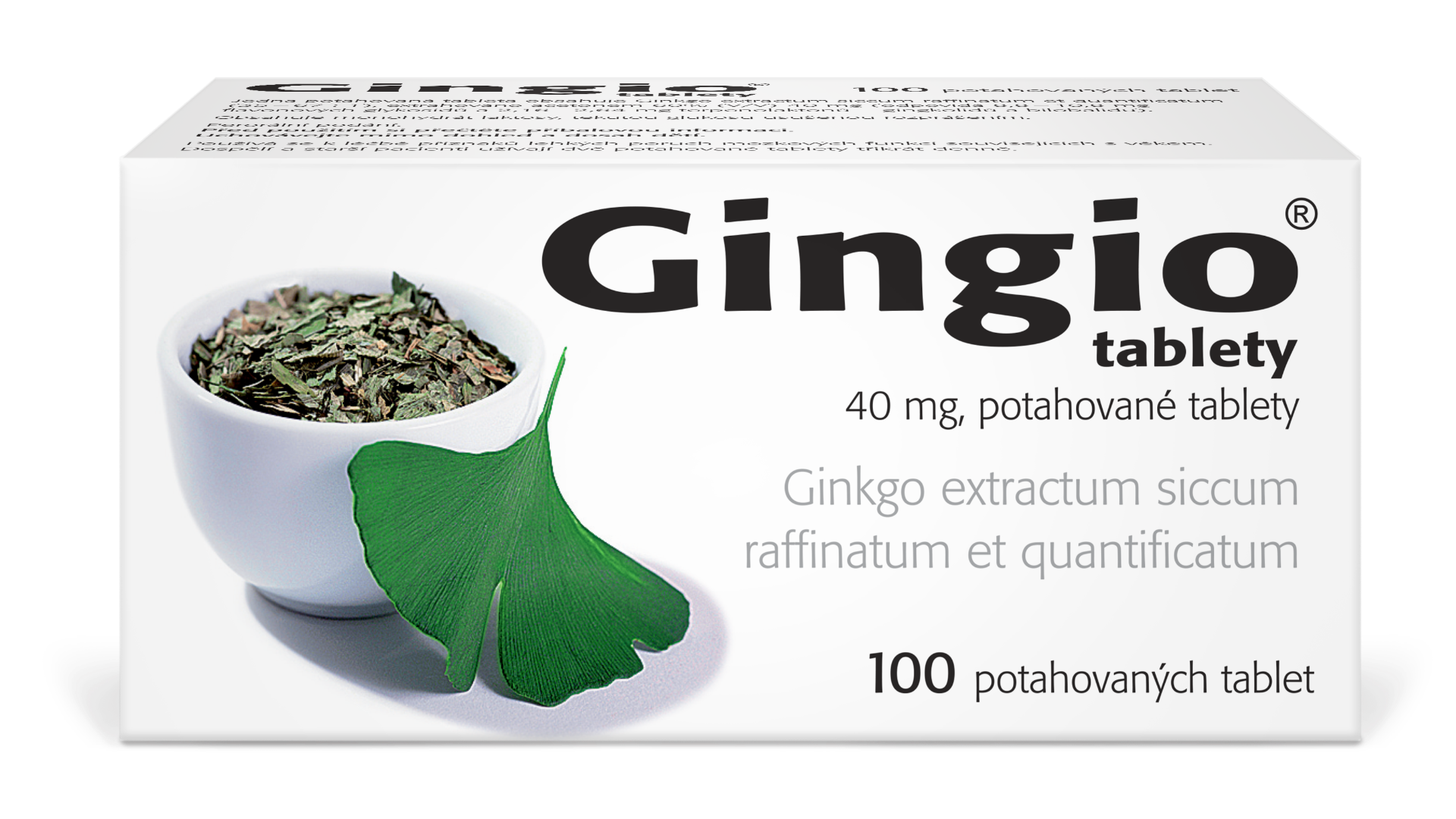 Gingio 40 mg 100 potahovaných tablet