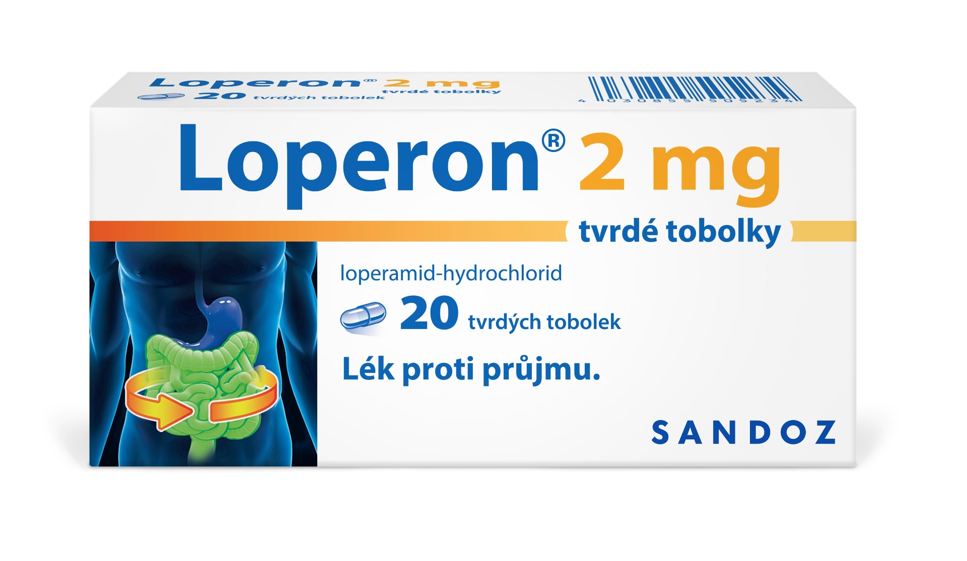 Loperon 20 tvrdých tobolek