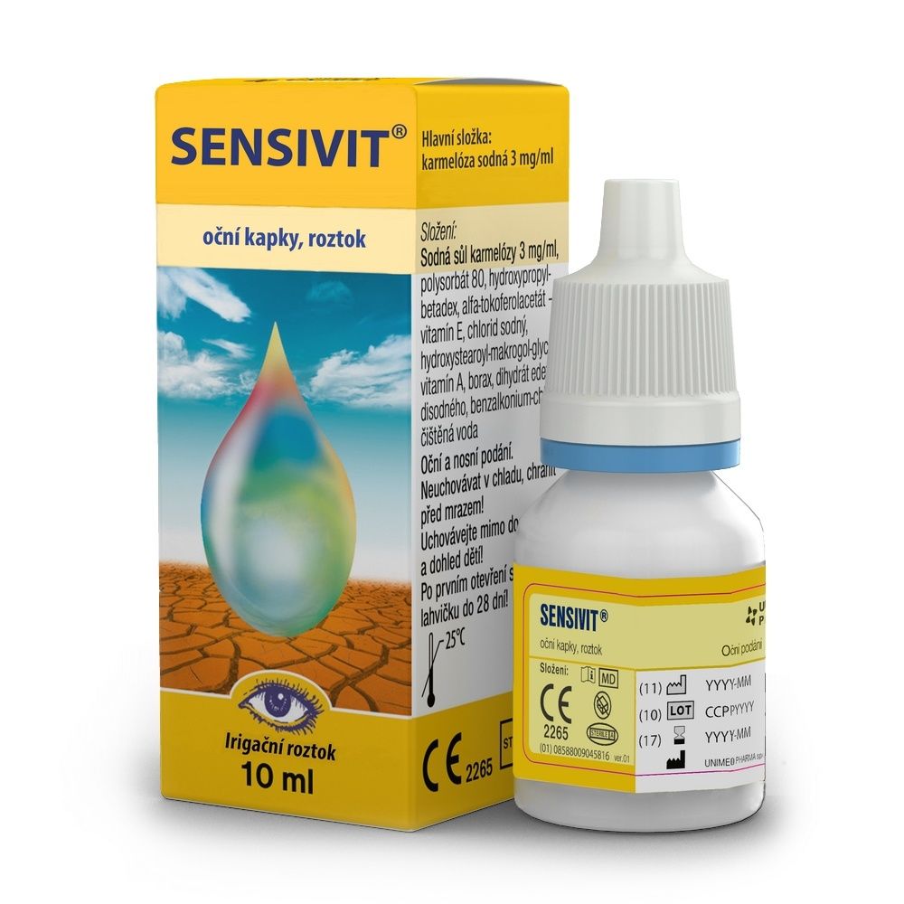 SensiVit oční kapky 10 ml